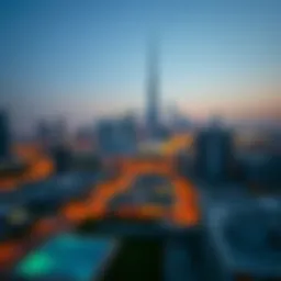 Stunning skyline view of Ranim Mudon