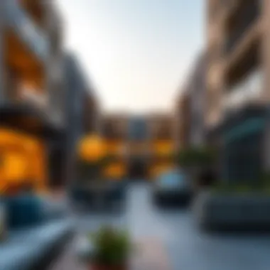 Community Aspects of Reef Tower Cluster Community living spaces within the Reef Tower Cluster highlighting lifestyle elements