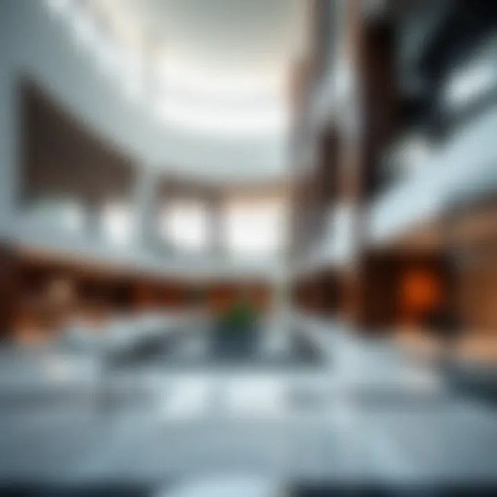 Luxurious amenities within the Reef Tower Cluster, emphasizing modern design and comfort