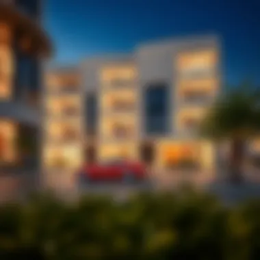 Modern residential properties in Dubai's real estate market