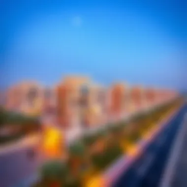 Aerial view of a stunning Samana Developers property in Dubai