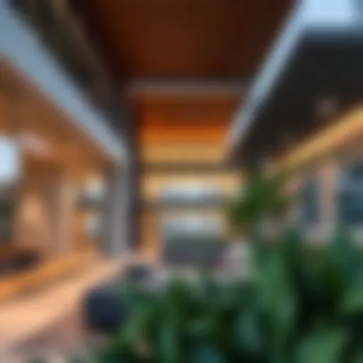 Architectural Brilliance of Sanctuary Ellington Stunning architectural view of Sanctuary Ellington showcasing modern design