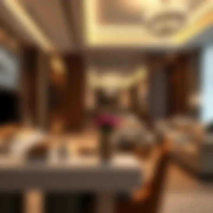 Luxurious living room interior at Savoy Park