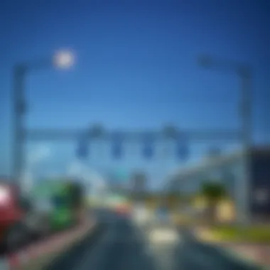 Infrastructure features in Sharjah Industrial Area Eighteen