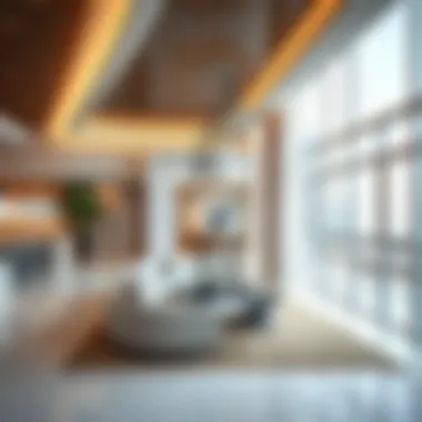 Luxurious Interiors of Nakheel Palm Tower Interior design showcasing luxury living in Nakheel Palm Tower