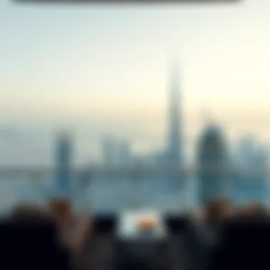 Breathtaking Skyline Views Stunning view of Dubai skyline from St. Regis Residences