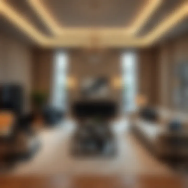 Elegant Living Spaces at St. Regis Luxurious living room in St. Regis Residences