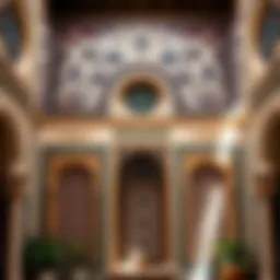 Stunning intricate tilework in Al-Andalus architecture