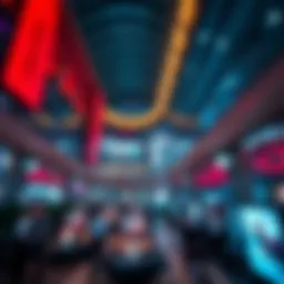 Architectural marvel of The Circle Mall showcasing modern design