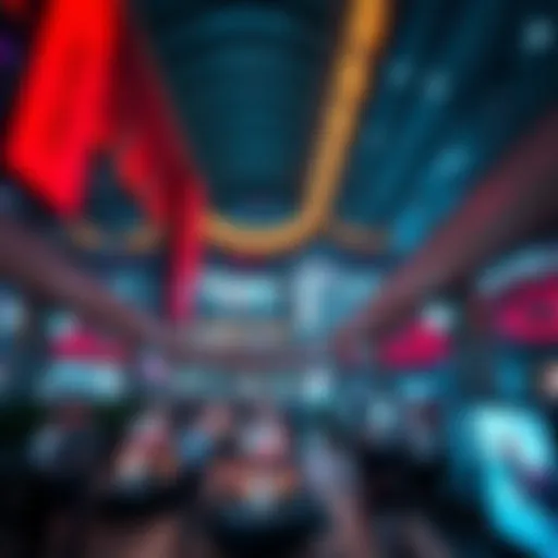 Architectural marvel of The Circle Mall showcasing modern design