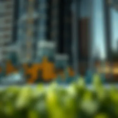 Market Trends in Dubai Real Estate A graph illustrating market trends in Dubai's real estate sector