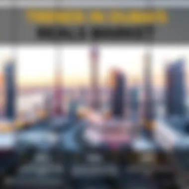 Trends in Dubai's Real Estate Market An infographic illustrating trends and statistics of Dubai's real estate market