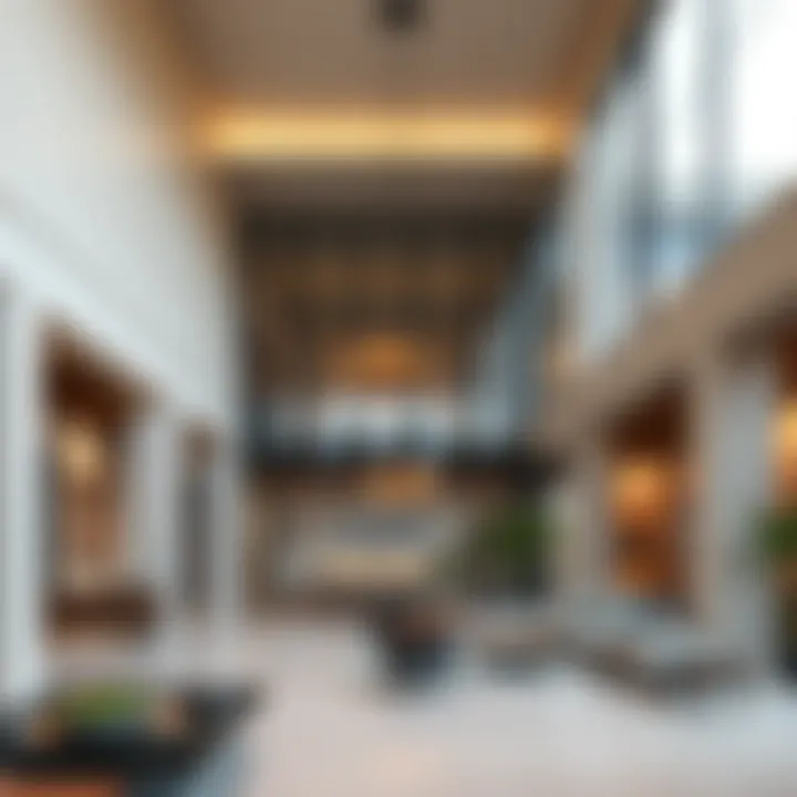 Architectural Marvel of The Loft Stunning architectural design of The Loft at Jumeirah Islands