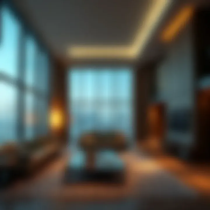 Luxurious Interiors at The Loft Luxurious living spaces within The Loft