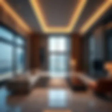 Modern Living Spaces at The Pointe Luxurious apartments showcasing modern architecture at The Pointe