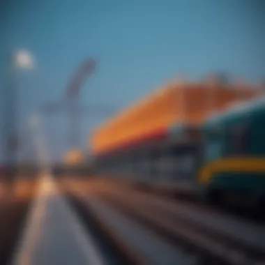 Future Train Station Development Construction site for future train station development