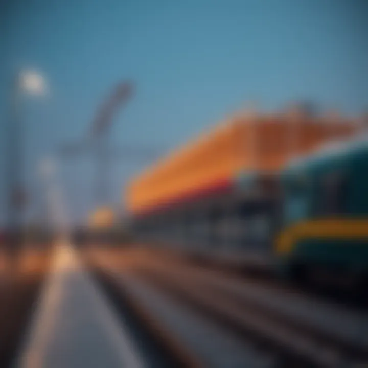 Future Train Station Development Construction site for future train station development