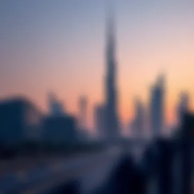 Dubai's Architectural Innovations in Real Estate Skyline of Dubai showcasing modern architectural innovations