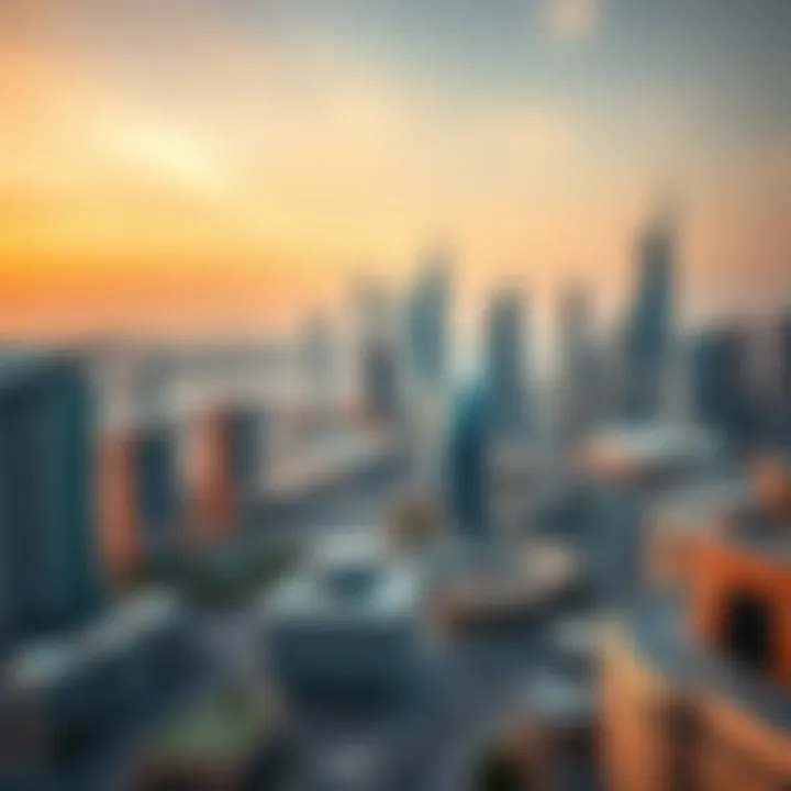 Abu Dhabi Skyline: A Modern Financial Hub Overview of Abu Dhabi skyline showcasing modern architecture