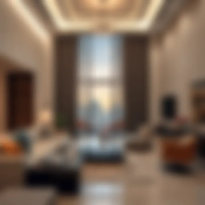 Luxury Living Options in Abu Dhabi Luxurious apartment interiors reflecting high living standards