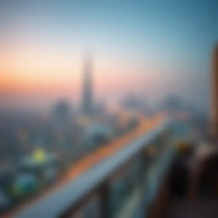 Stunning View of Al Ain Skyline Stunning view of Al Ain skyline from a hotel apartment balcony