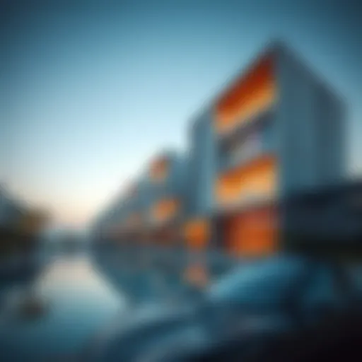 Modern Architectural Marvels by Imkan Properties Stunning architectural design of a modern Imkan Properties project