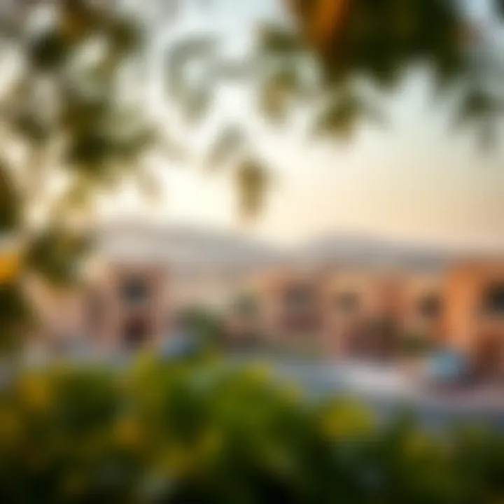 Scenic view of a neighborhood in Masaken Alnasma