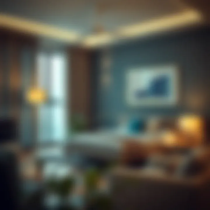 Graph illustrating economic factors influencing rental markets