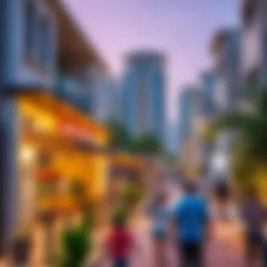 An illustration of the vibrant community activities in شويفات العين