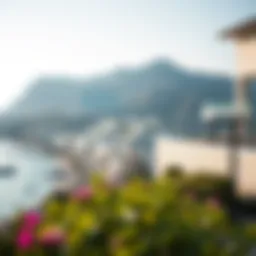 A scenic view of شويفات العين showcasing its architectural beauty and landscape