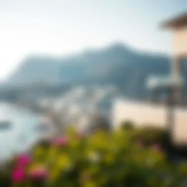 A scenic view of شويفات العين showcasing its architectural beauty and landscape