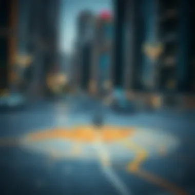 A map highlighting the strategic location of شويفات العين within Dubai