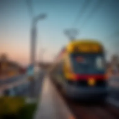 Modern Tram Station Design in Dubai Tram station in Dubai showcasing modern architecture