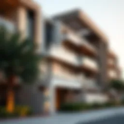 A modern architectural design representing UAE real estate