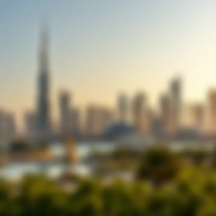 A visual representation of the UAE skyline symbolizing investment opportunities
