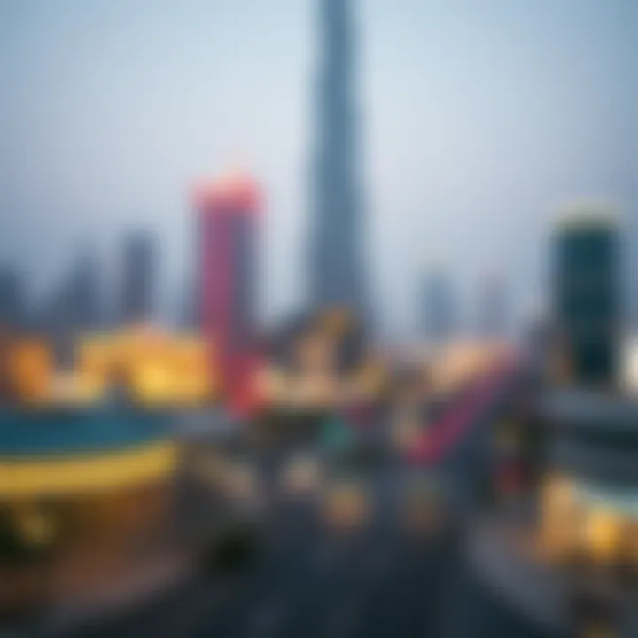 Visual representation of Dubai's real estate market with postal codes