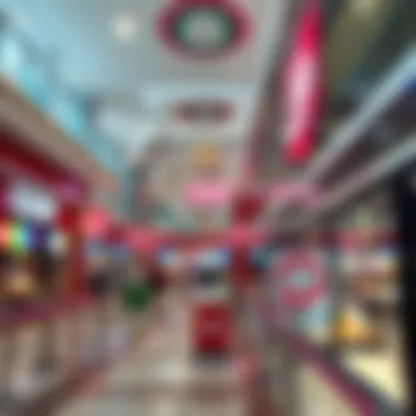 Interior Layout of Union Coop Hamriya Interior layout of Union Coop Hamriya highlighting shopping areas