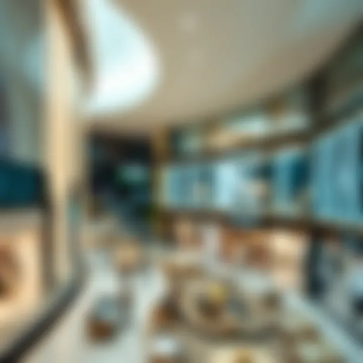 Spatial arrangement of Vida Dubai Mall
