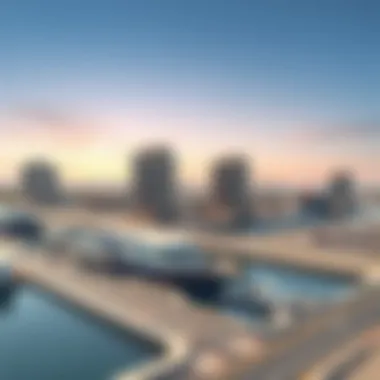 Future Developments at Wasl Port Illustration of future developments planned around Wasl Port