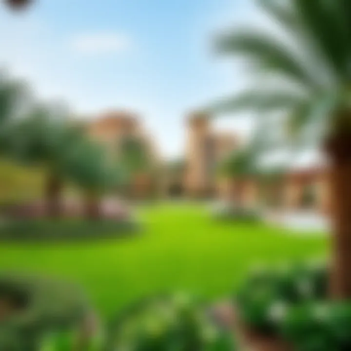 Community Parks and Greenery in Wasl Village Lush green spaces and community parks within Wasl Village