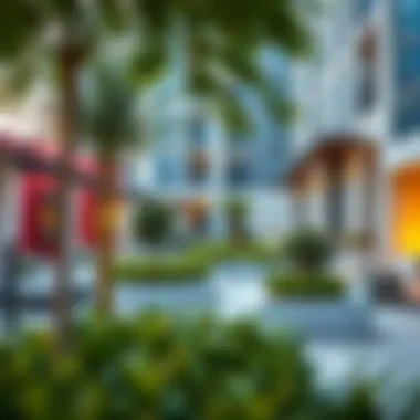 Community Living Around Wind Tower 2 Community amenities surrounding Wind Tower 2 enhancing urban lifestyle